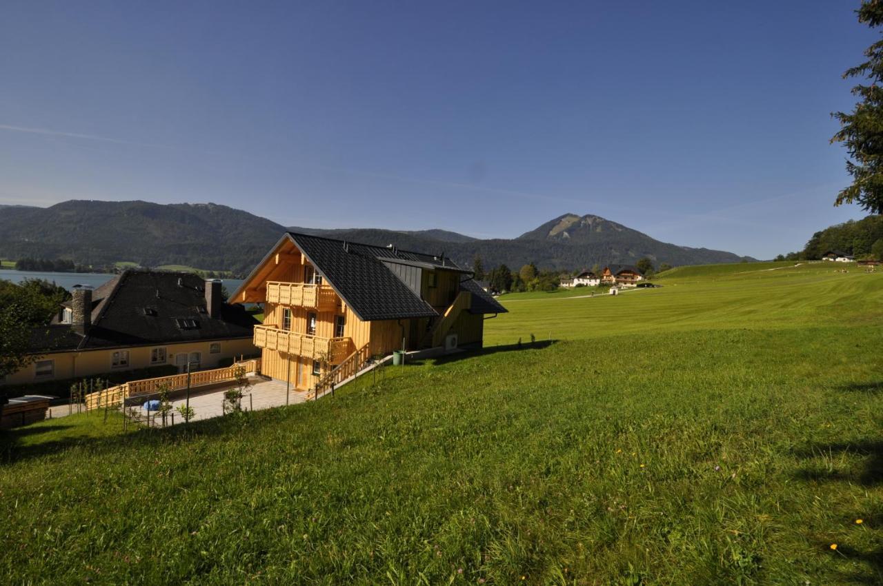 Ferienwohnungen Holzidylle Saint Wolfgang Extérieur photo